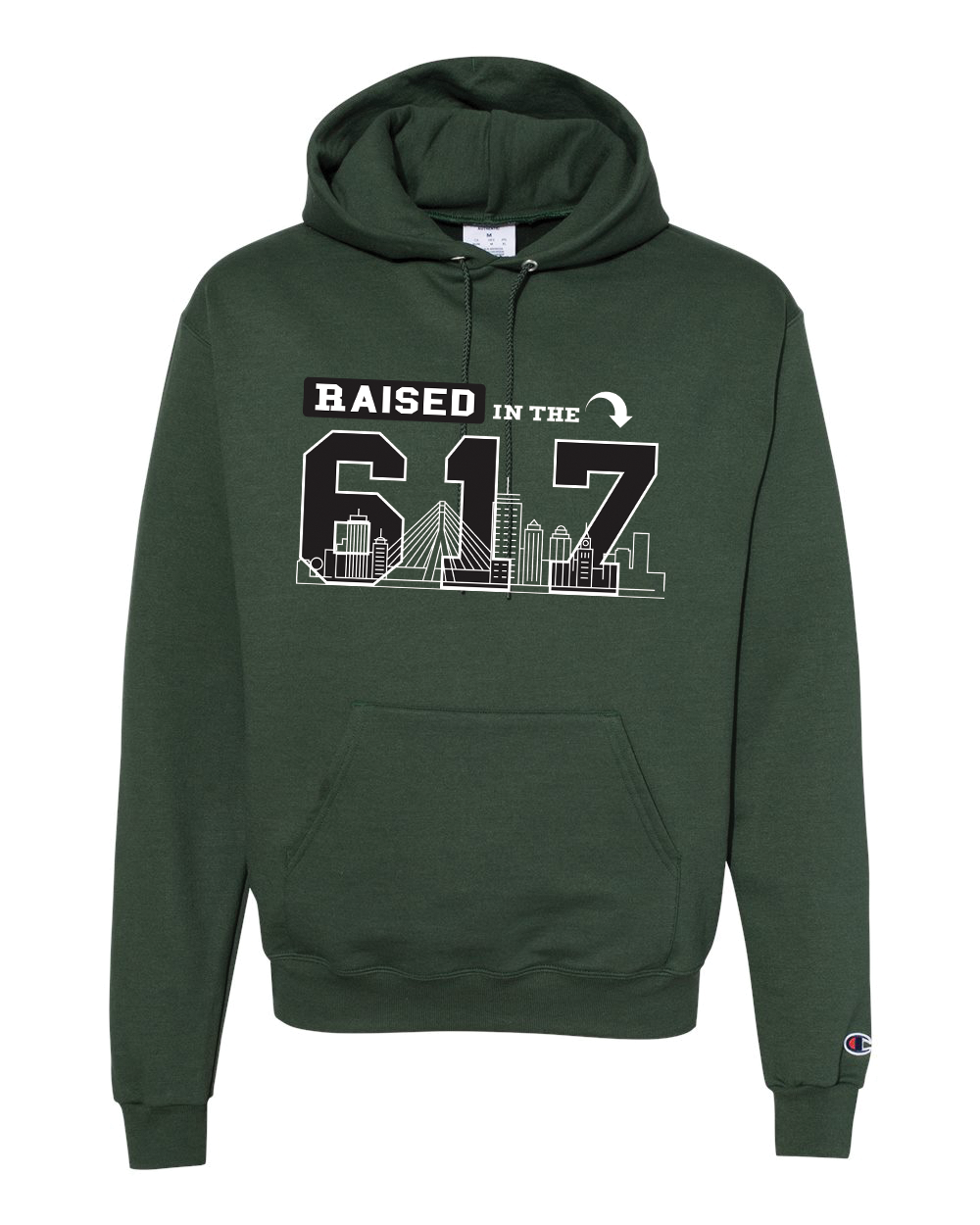 Raised in The 617 - Premium Hoodies