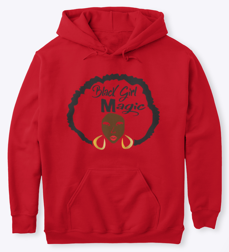 Black Girl Magic - Embroidered Hoodies