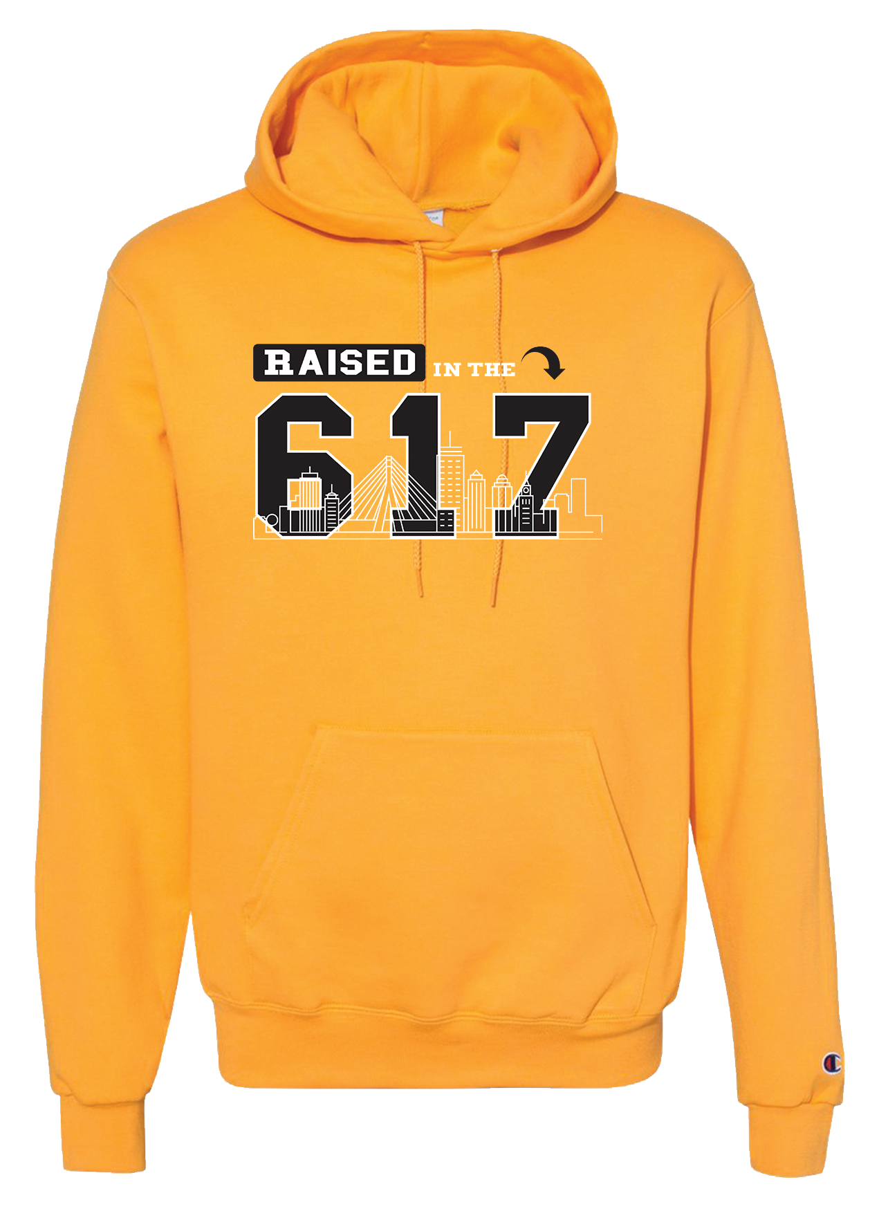 Raised in The 617 - Premium Hoodies