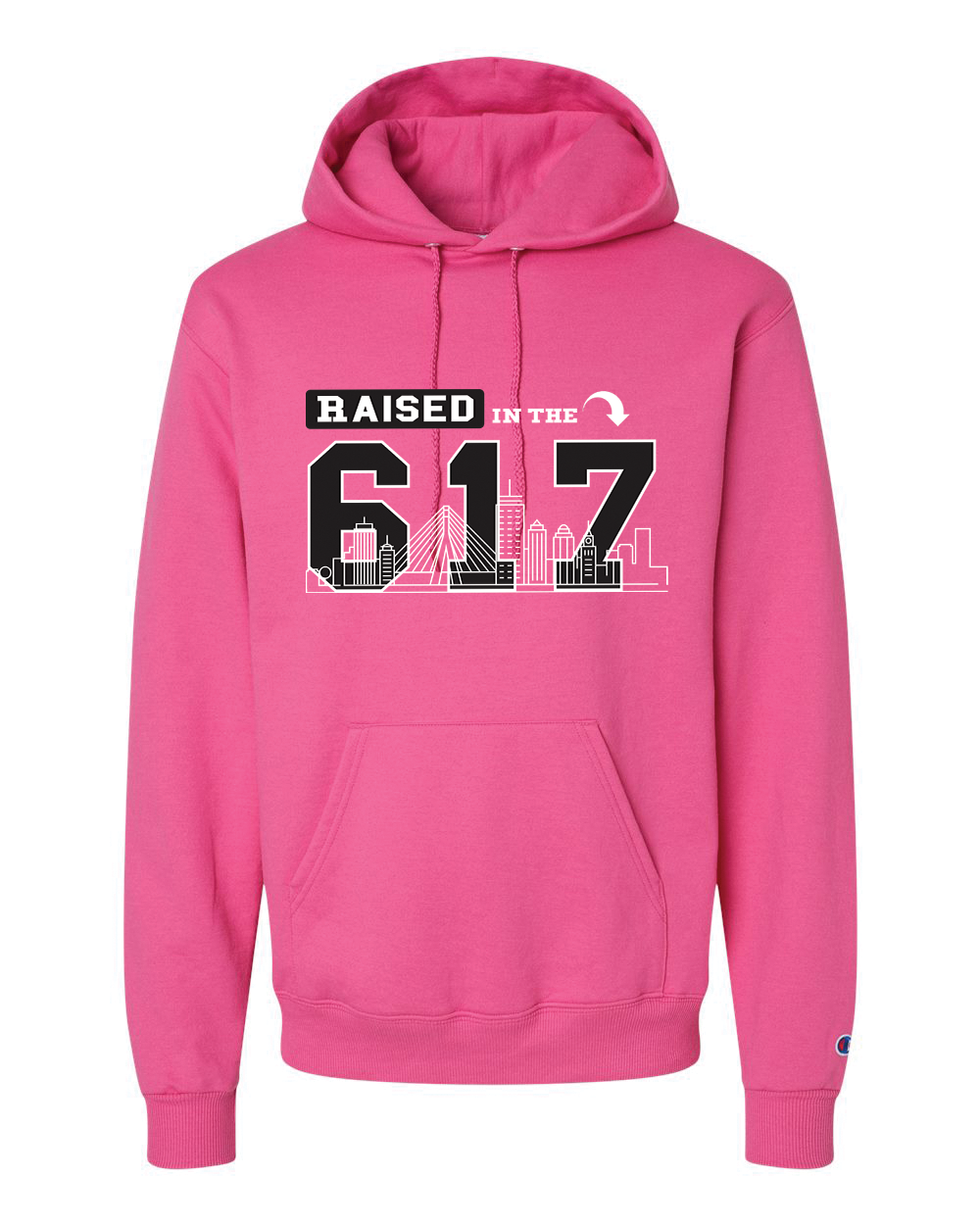 Raised in The 617 - Premium Hoodies