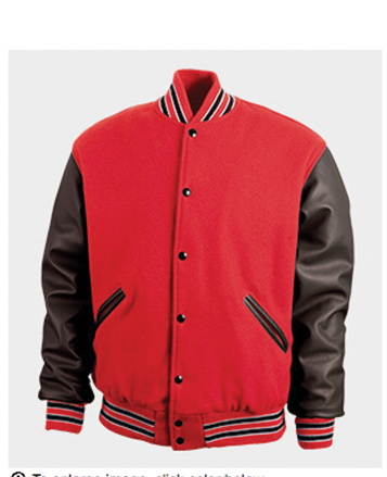 Varsity Jackets "Genuine Leather Sleeves"