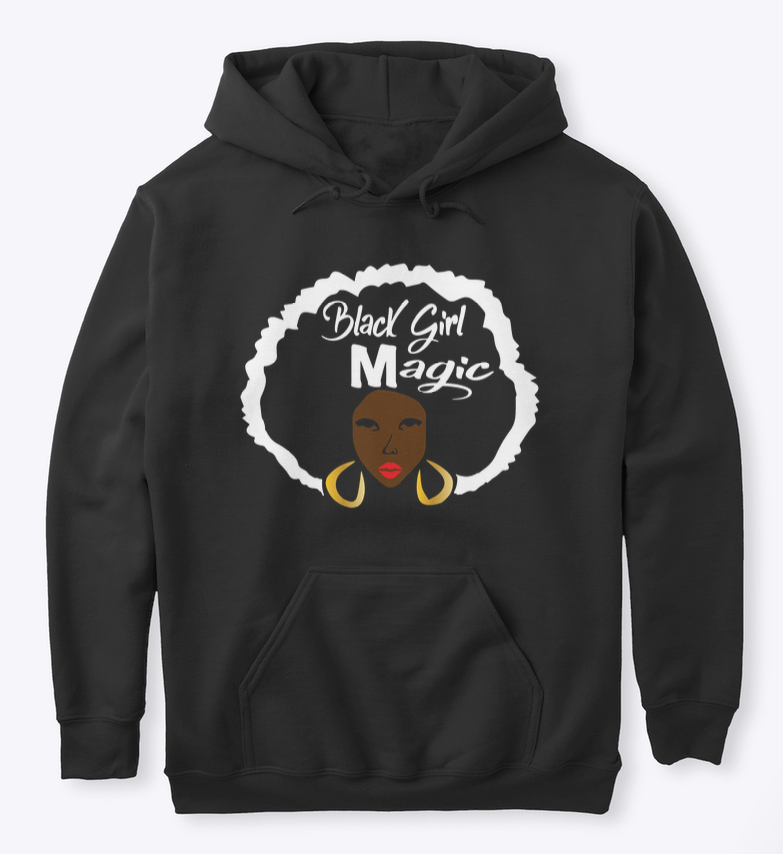 Black girl top magic hoodie