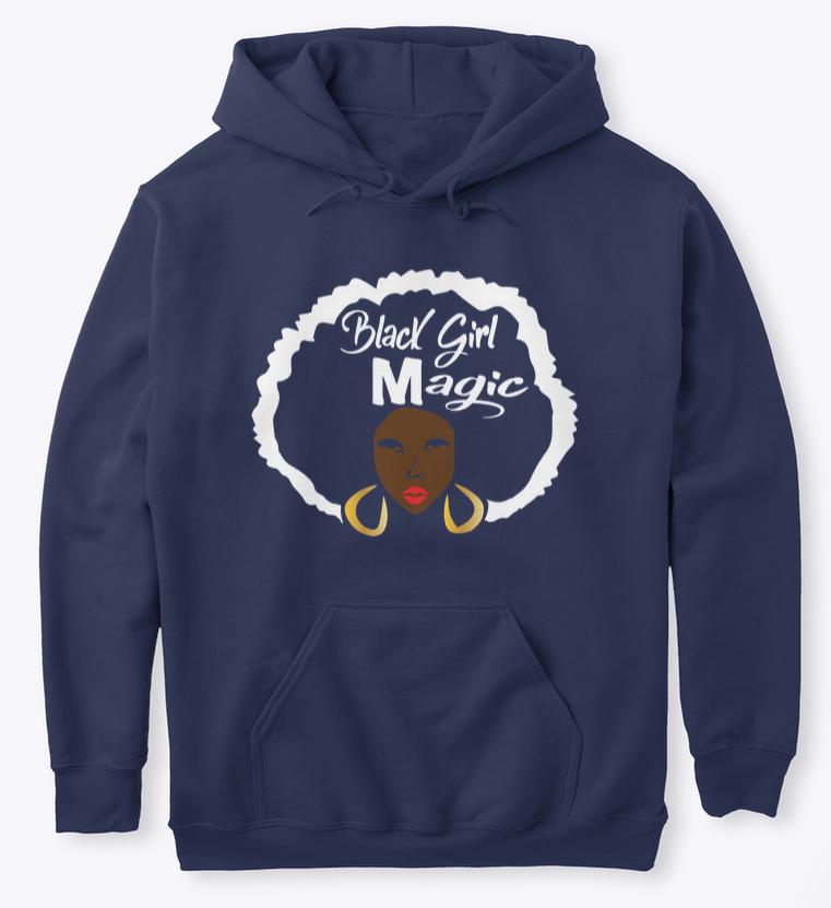 Black Girl Magic - Embroidered Hoodies