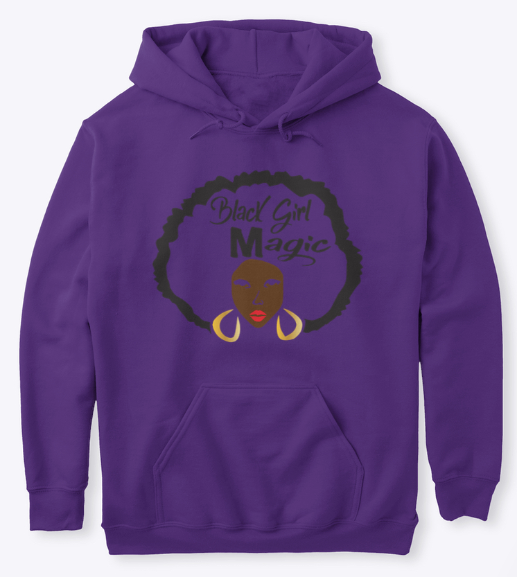 Black Girl Magic - Embroidered Hoodies