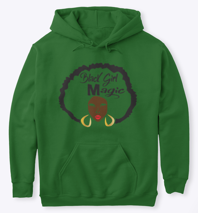 Black Girl Magic - Embroidered Hoodies